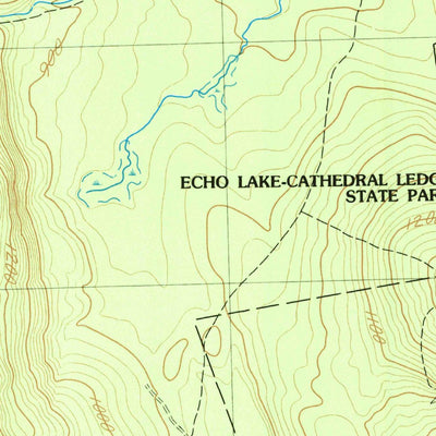 United States Geological Survey North Conway West, NH (1987, 24000-Scale) digital map