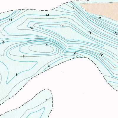 United States Geological Survey North Cove, WA (1956, 24000-Scale) digital map