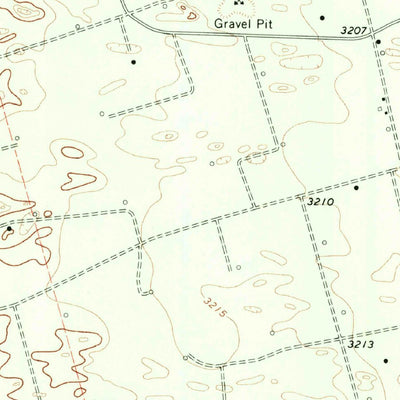 United States Geological Survey North Cowden NW, TX (1968, 24000-Scale) digital map