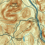 United States Geological Survey North Creek, NY (1895, 62500-Scale) digital map