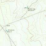 United States Geological Survey North Curtis Ranch, TX (1966, 24000-Scale) digital map