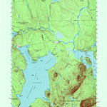 United States Geological Survey North East Carry, ME (1954, 62500-Scale) digital map