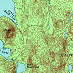 United States Geological Survey North East Carry, ME (1954, 62500-Scale) digital map