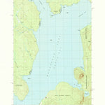 United States Geological Survey North East Carry, ME (1989, 24000-Scale) digital map