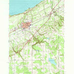 United States Geological Survey North East, PA (1960, 24000-Scale) digital map