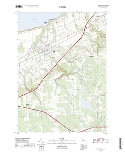 United States Geological Survey North East, PA (2023, 24000-Scale) digital map