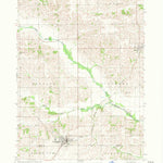 United States Geological Survey North English, IA (1968, 24000-Scale) digital map