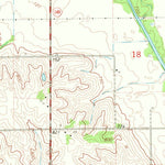 United States Geological Survey North English, IA (1968, 24000-Scale) digital map