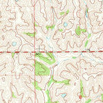 United States Geological Survey North English, IA (1968, 24000-Scale) digital map