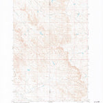United States Geological Survey North Fork Alkali Creek, MT (1981, 24000-Scale) digital map