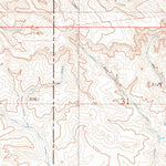 United States Geological Survey North Fork Alkali Creek, MT (1981, 24000-Scale) digital map