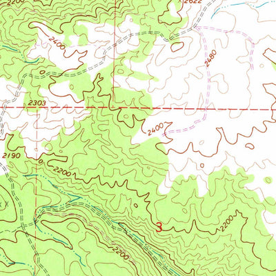United States Geological Survey North Fork, CA (1965, 24000-Scale) digital map