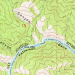 United States Geological Survey North Fork, CA (1965, 24000-Scale) digital map