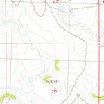 United States Geological Survey North Fork Crooked Creek West, MT (1980, 24000-Scale) digital map