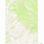 United States Geological Survey North Fork, ID (1966, 24000-Scale) digital map