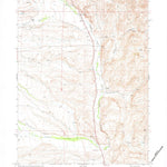 United States Geological Survey North Fork, NV (1971, 24000-Scale) digital map