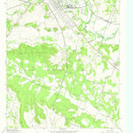 United States Geological Survey North Fort Hood, TX (1958, 24000-Scale) digital map