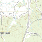 United States Geological Survey North Fort Hood, TX (2022, 24000-Scale) digital map