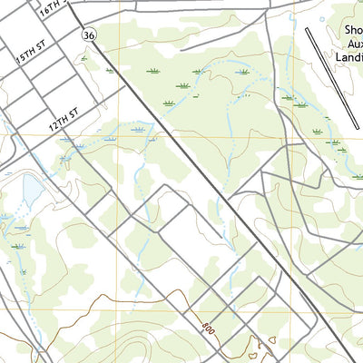 United States Geological Survey North Fort Hood, TX (2022, 24000-Scale) digital map