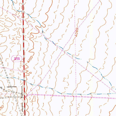 United States Geological Survey North Franklin Mountain, TX (1955, 24000-Scale) digital map