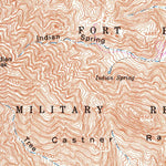 United States Geological Survey North Franklin Mountain, TX (1955, 24000-Scale) digital map