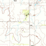 United States Geological Survey North Groesbeck, TX-OK (1985, 24000-Scale) digital map