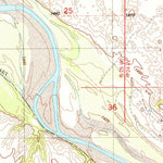 United States Geological Survey North Groesbeck, TX-OK (1985, 24000-Scale) digital map
