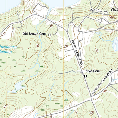 United States Geological Survey North Haven East, ME (2021, 24000-Scale) digital map