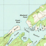 United States Geological Survey North Haven West, ME (1983, 24000-Scale) digital map