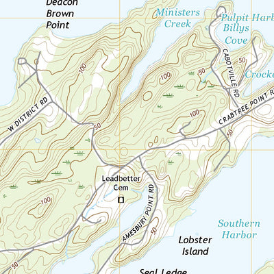United States Geological Survey North Haven West, ME (2021, 24000-Scale) digital map