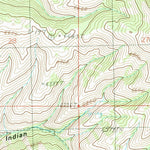 United States Geological Survey North Heglar Canyon, ID (1985, 24000-Scale) digital map