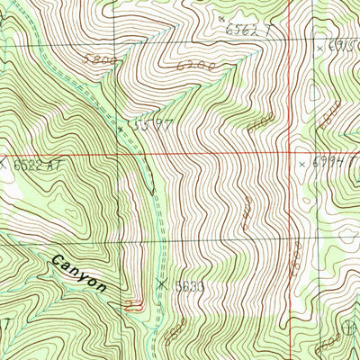 United States Geological Survey North Heglar Canyon, ID (1985, 24000-Scale) digital map