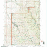 United States Geological Survey North Heglar Canyon, ID (2001, 24000-Scale) digital map