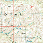 United States Geological Survey North Heglar Canyon, ID (2001, 24000-Scale) digital map