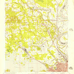 United States Geological Survey North Highlands, LA (1955, 24000-Scale) digital map