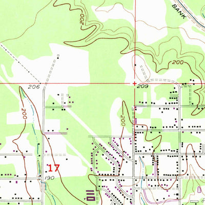 United States Geological Survey North Highlands, LA (1960, 24000-Scale) digital map