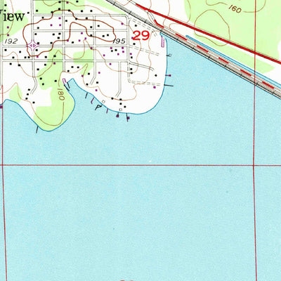 United States Geological Survey North Highlands, LA (1960, 24000-Scale) digital map