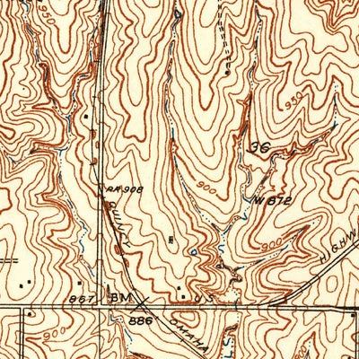 United States Geological Survey North Kansas City, MO-KS (1935, 24000-Scale) digital map