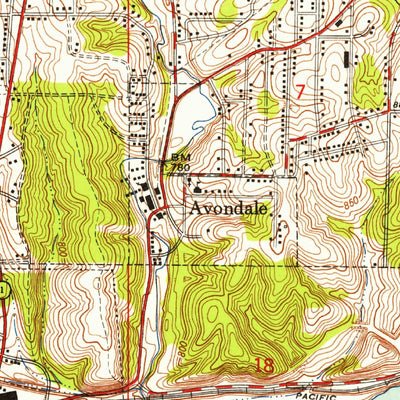 United States Geological Survey North Kansas City, MO-KS (1948, 24000-Scale) digital map