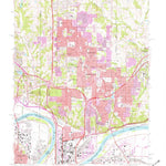 United States Geological Survey North Kansas City, MO-KS (1964, 24000-Scale) digital map