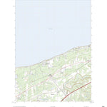 United States Geological Survey North Kingsville, OH (2023, 24000-Scale) digital map