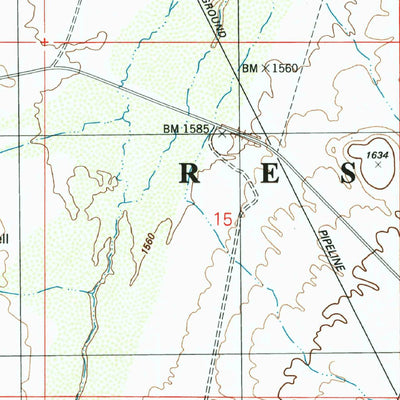 United States Geological Survey North Komelik, AZ (1996, 24000-Scale) digital map