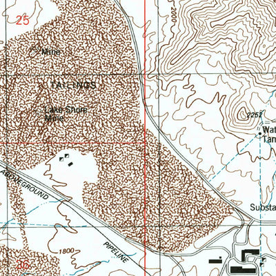 United States Geological Survey North Komelik, AZ (1996, 24000-Scale) digital map