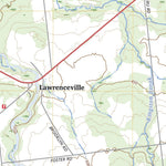 United States Geological Survey North Lawrence, NY (2023, 24000-Scale) digital map