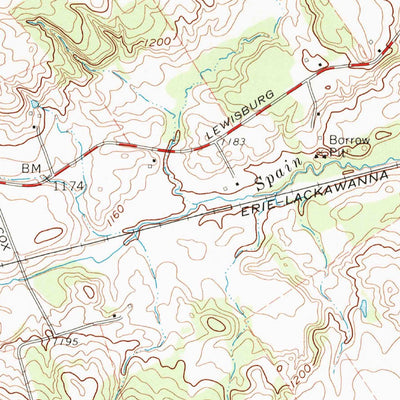 United States Geological Survey North Lewisburg, OH (1961, 24000-Scale) digital map