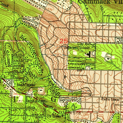 United States Geological Survey North Little Rock, AR (1954, 24000-Scale) digital map