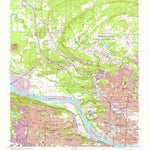 United States Geological Survey North Little Rock, AR (1961, 24000-Scale) digital map
