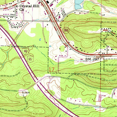 United States Geological Survey North Little Rock, AR (1961, 24000-Scale) digital map