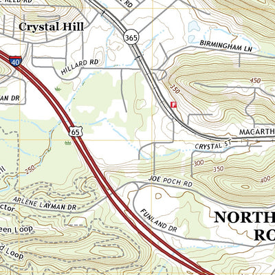 United States Geological Survey North Little Rock, AR (2020, 24000-Scale) digital map