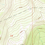 United States Geological Survey North Mamm Peak, CO (1960, 24000-Scale) digital map